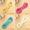 Cuerda de cáñamo colorida para manualidades (Hilo de cáñamo natural de 5 mm) para jardines de infancia, incluyendo accesorios, decoraciones, macetas y estructuras para trepar para gatos.