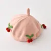 Gorro para Bebé Niña Estilo Otoño e Invierno Boina Gorro de Punto Moda Gorro de Calabaza Suéter para Niña Gorro de Lana Gorro de Pintor