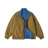 Ropa para Hombre North Boundary Marca de Moda Americana Otoño 2025 Nueva Chaqueta Reversible para Exteriores Chaqueta para Hombre con Bloques de Color y Cuello Alto