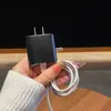 Capa protetora para cabeça de carregamento com textura de couro para carregador Apple de 20W, capa protetora de carregamento rápido Apple com padrão personalizado
