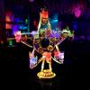 Portavasos luminoso de estrella de cinco puntas Barra KTV Barra transparente Cóctel Champaña Vino Juego de lucha Fiesta Suministros luminosos de entretenimiento