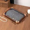 Bandeja de Exibição de Joias em Estoque para Anéis, Colares, Pulseiras, Jade e Pedras Preciosas; Bandeja de Visualização de Joias de Madeira de Alta Qualidade