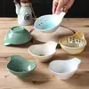 A5 Vajilla de melamina tazón pequeño restaurante comercial tazón pequeño para sopa porcelana creativo restaurante de hot pot con asa tazón para salsas