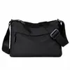 Bolso cruzado casual de tela Oxford, unisex, ligero, adecuado para viajar, bolso de hombro, almacenamiento, resistente al agua e ideal para ir al trabajo.