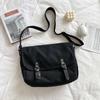 2026 Nova Bolsa Cambridge Retrô Britânica Versão Coreana Ins Bolsa Transversal de Grande Capacidade Bolsa Mensageiro de Lona para Trabalho