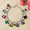 Pulsera de Aleación de Zinc Avengers Iron Man de Dibujos Animados Animados Más Vendida Europea y Americana Panjia Joyería al por Mayor
