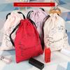 Bolsa de seda artificial com cordão bolsa de cetim com cordão bolsa de armazenamento para embalagem de joias bolsa para roupas íntimas bolsa de armazenamento para máscara de olho