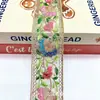 Ventas Directas de Fábrica Organza Bordada Lentejuelas Hilo Dorado Bordado Accesorios Estilo Chino Solapa Escote Puño Accesorios