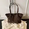 Bolsa tote de gran capacidad estilo casual, nuevo modelo 2026, bolsa de compras para mujer para el trabajo, bolso de hombro para estudiante para la escuela