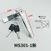 Fechadura de Manípulo MS303-1 Fechadura de Manípulo para Armário de Distribuição de Botões MS301-A Armário de Controle de Chave MS304