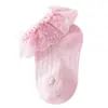 Calcetines de Bebé 2026 Verano Delgados de Algodón Peinado Transpirables Encaje Niñas Calcetines de Princesa para Baile de Bebé con Adorno de Encaje