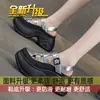 Sandalias romanas de jaula con suelas gruesas para aumentar la altura, zapatos de mujer estilo Birkenstock, nuevo modelo de verano 2026, sandalias de punta cerrada para que las mujeres las usen en exteriores