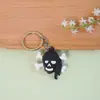 Chaveiro de Abóbora de Halloween Transfronteiriço Boneco de Desenho Animado Pingente Macio de Plástico Pingente de Carro Chaveiro