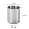 Acero Inoxidable sus304 Taza para Boca Infantil Taza de Agua para Jardín de Infancia Taza de Doble Pared Anti-quemaduras Taza con Tapa para Adultos Grabado