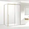 Fabricante Original Banheiro de Uma Palavra Banheiro Vidro Temperado Banheiro Tela Divisória de Separação Seca e Úmida Box Simples