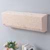 Funda colgante elástica y gruesa para todo uso, para interiores de hogar, 1,5 P, para hotel, a prueba de polvo, de color sólido, para aire acondicionado.