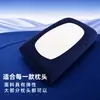 Nova fronha de almofada universal de algodão tricotado espesso para sono profundo, lavável à máquina, altamente adaptável, disponível em várias cores, vendida como uma única fronha