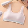 Roupa íntima de desenvolvimento para meninas Júnior Alunos do ensino médio Sutiã Crianças grandes Traceless Fino Copo Fixo Puberdade Colete para meninas