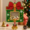 Nuevo kit de pintura de diamantes de Navidad, una manualidad DIY divertida y creativa para niños, con pedrería brillante y pegatinas de diamantes de formas únicas, perfecto como regalo de Año Nuevo transfronterizo