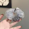 Gomas para el pelo únicas y elegantes, versátiles para coletas y moños, scrunchies de alta gama estilo coreano para mujeres
