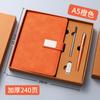 Nuevo Set de Caja de Regalo Cuaderno Personalizado Negocios Cuero Suave A5 Libreta Engrosada Regalo de Oficina Selección Empresarial