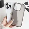 Funda Protectora para iPhone 15 Pro Mate Cubierta Protectora Silicona Suave Piel Amigable para Apple 15 Promax Tacto Sencillo 13