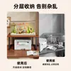 Estante para pecera de escritorio, mueble base para pecera, base de carga, estante doble para pecera, estante de almacenamiento, soporte para pecera, mueble de almacenamiento