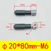 Manija Plegable Bisagra Acero al Carbono Cromado Manija Teléfono Móvil Cama Giratorio Volante Núcleo Pasante Manija de Hierro M8/M10