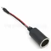 Coche 12V Encendedor de Cigarrillos Hembra Cable de Extensión DC Enchufe en forma de D Cola en forma de B Cable Enchufe Refrigerador Encendedor de Cigarrillos para Coche