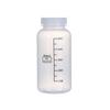 Frasco de reactivo de boca ancha de PP resistente a altas temperaturas 1000 ml Frasco de muestreo de laboratorio Frasco dispensador de químicos Frasco para líquidos Tapa de rosca de PP