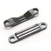 Abrazadera de Cable Tipo Puente con Espaciado de Agujeros de 23 mm para Luminarias y Electrodomésticos Pequeños, Clip de Cable de Plástico PC Reforzado, Abrazadera de Cable Antideslizante