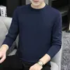 Camisetas de Manga Larga para Hombre al por Mayor para Primavera, Otoño e Invierno, Camisas Base Sueltas y Versátiles, Ropa de Otoño para Jóvenes, Tops para Hombre de Talla Grande