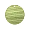 Esterilla Redonda de Silicona de Grado Alimenticio tipo Panal de Abeja, Antiescaldante y Aislante Térmico para Mesa de Comedor y Vajilla, Fácil de Limpiar, Imprescindible para Uso Doméstico