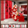 Decoraciones para inauguración de casa para sala de estar y dormitorio, adornos para crear ambiente, set de pilares de tablero KT para ceremonia de mudanza a casa nueva