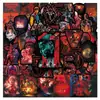 50 Pegatinas de Póster de Stranger Things 5 Serie de TV Americana Stranger Things Pegatinas Decorativas Impermeables para Computadoras y Teléfonos Móviles