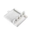 Estante para ollas y palas con agujeros para colgar Estante de almacenamiento para cocina Estante de plástico para tapas de ollas Estante de almacenamiento para tablas de cortar Varios estantes de almacenamiento
