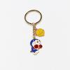 Lindo llavero de aleación de Doraemon con diseño de dibujos animados, colgante para bolso escolar, cadena colgante, joyería para parejas, regalo de vacaciones