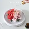 Adorno de Flor de Porcelana Artística Peonía Haoshen Erqiao para Aromaterapia como Regalo para Padres, Amigos, Maestros, Festival Qixi o Cumpleaños