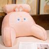 [Personalizado] Travesseiro de cabeceira e travesseiro de cintura, desenho animado, encosto de cama, bolsa macia, travesseiro de sofá, encosto grande, almofada de cabeceira