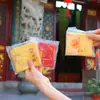 Montanha Jiuhua Especializada em Bolsas de Moedas Criativas, Bolsas de Armazenamento Culturais e Criativas, Bolsas de Embalagem Culturais e de Entretenimento, Pequenos Presentes, Porta-Moedas Zen, Sacos da Sorte
