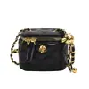 Mini Exquisita Mini Caja Bolsa Pequeña Bolsa para Labiales para Mujeres 2025 Nuevo Lujo Accesible Nicho Cadena de Gama Alta Bolso Cruzado