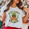 Estación Independiente de Amazon Sudadera de Manga Corta Navideña de Dibujos Animados Papá Noel Estampado de Letras ebay Comercio Exterior