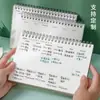 Planificador Semanal, Planificador de Estudio, Cuaderno Espiralado, Cuaderno de Registro de Autodisciplina, Horario de Gestión del Tiempo, Bloc de Notas, Diario