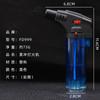 Pistola de soldadura de plástico de cuerpo transparente FD999 encendedor directo a prueba de viento inflable kit para fumar moxibustión puro encendido venta al por mayor