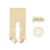 Calcetines de una pieza de Primavera y Otoño para Bebés Niños y Niñas, Mallas de Algodón para Bebé, Calcetines de Dibujos Animados Lindos para Niños con Trasero Grande