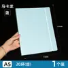 Fichário A4 com 30 furos, pasta para provas, pasta de documentos específica para estudantes, porta-papel plástico colorido, pasta de armazenamento