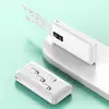 Novo Power Bank 20000mAh com Quatro Cabos Embutidos, Grande Capacidade, Fonte de Alimentação Móvel Portátil de Carregamento Rápido, Personalizável com Impressão de Logo