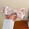 Pinza para el Cabello de Plátano con Estampado de Leopardo de Gama Alta para Niñas, Pinza Giratoria para Cola de Caballo Alta, Elegante Accesorio para el Cabello para la Parte Posterior de la Cabeza que Añade Volumen