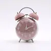 Reloj Despertador de Doble Campana Súper Ruidoso de 4 Pulgadas Esfera Personalizada Creativa Reloj Despertador Silencioso Clásico para Estudiantes Reloj de Mesa Gh823