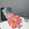 Nueva Flor Artificial Gesang Flor de Impresión 3D de 5 Cabezas Flor de Seda Flor Falsa Decoración para el Hogar Boda Coreana Mesa de Café
